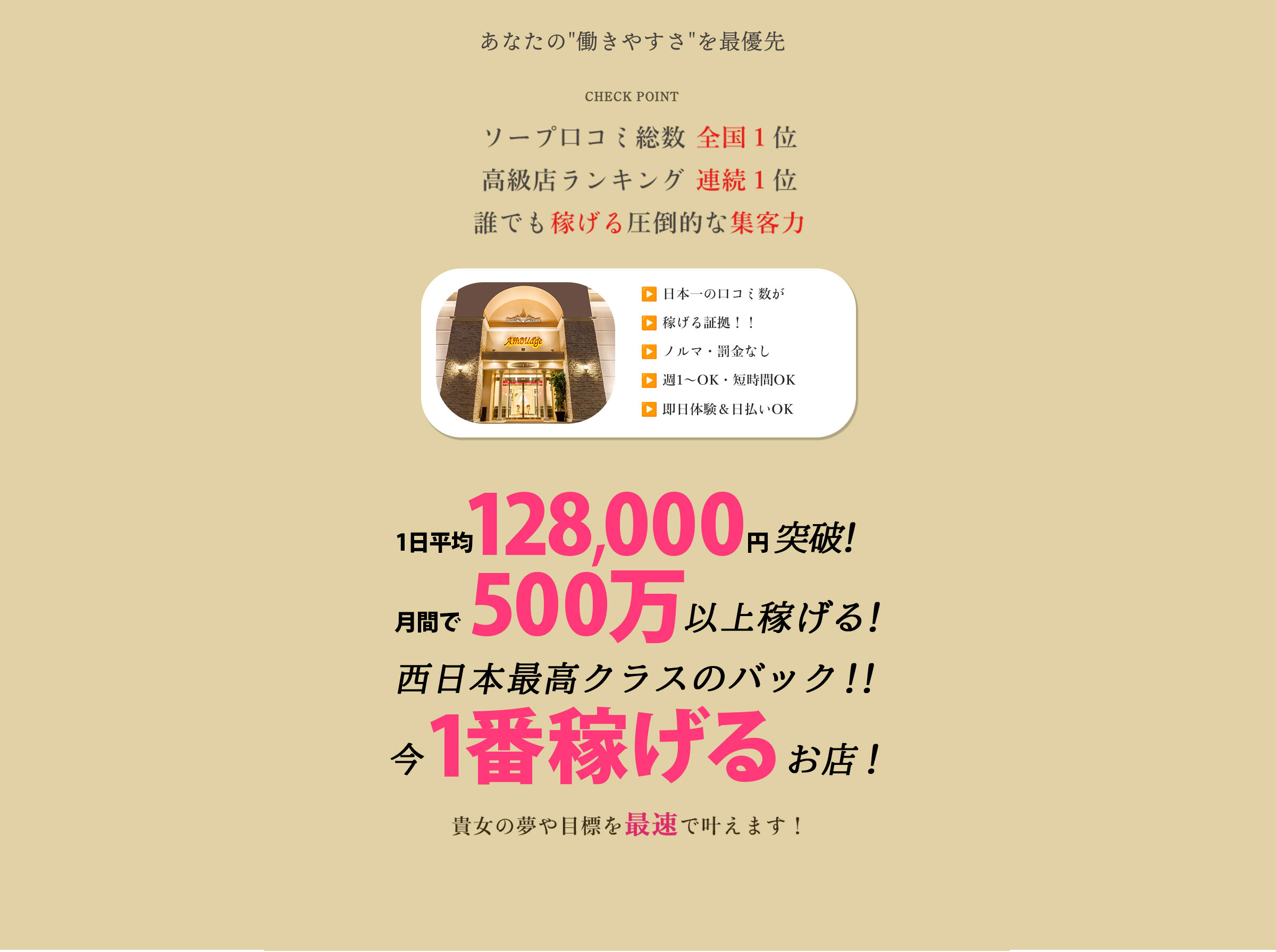 高収入 安心のシステム